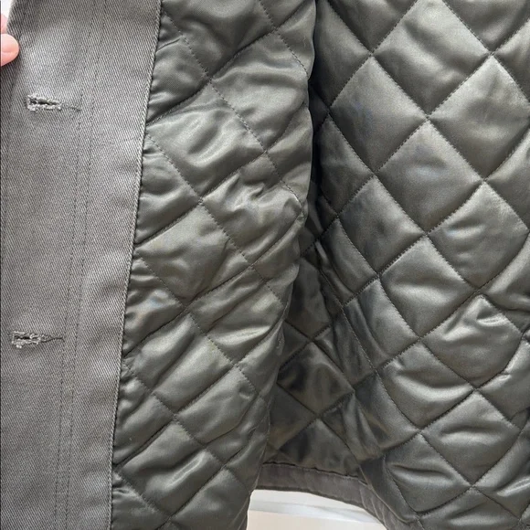 Abercrombie & Fitch dark olive Workwear Jacket-Medium - Picture 6 of 6